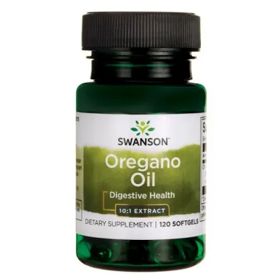 Swanson Oregano olej ekstrakt 120żelk.