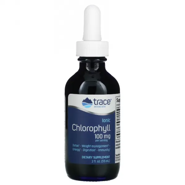 Trace Minerals ® Ionic Chlorophyll 100 mg 59 ml